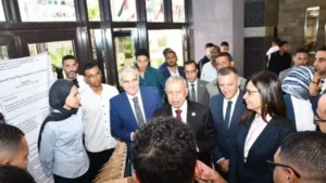 وزيرة الثقافة تتفقد مشاريع كلية الآثار والتراث