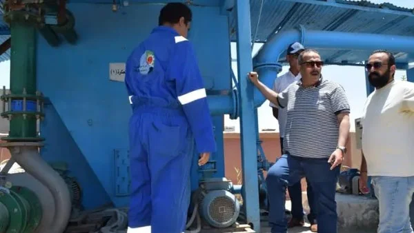 استجابة فورية لشكاوى مياه الشرب في القناة