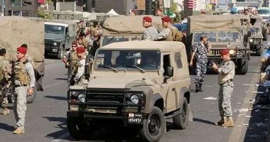 الجيش اللبناني يراقب دعوات التظاهر في بيروت