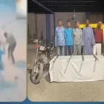 ضبط متهمين بالتعدي على شخص في البحيرة