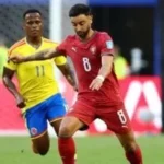 التعادل السلبي في الشوط الأول بين كولومبيا والبرتغال