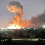 انفجارات تهز كييف وسط هجوم صاروخي روسي