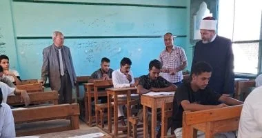 متابعة امتحانات الثانوية الأزهرية في جنوب سيناء