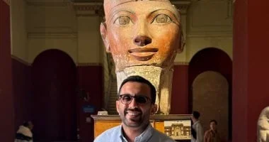رأس الملكة حتشبسوت في المتحف المصري بالتحرير