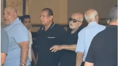 تشييع جنازة المنتج الفني غزال الشال بمسجد الحصري