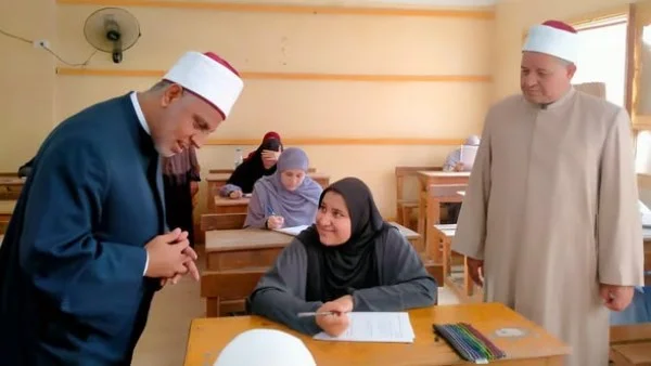 4 شقيقات توأم في امتحانات الثانوية الأزهرية