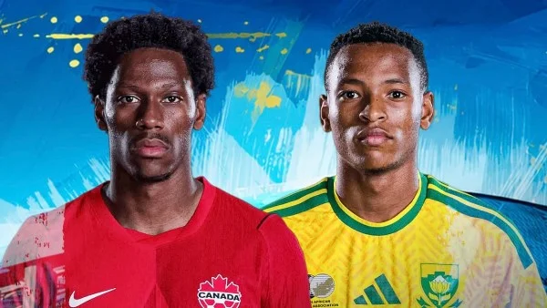 تشكيل مباراة جنوب إفريقيا وكندا في كأس العالم