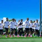 مران منتخب مصر الأخير في سبوكين قبل مواجهة بلجيكا