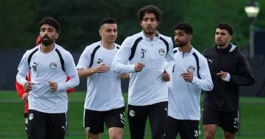 منتخب مصر يواصل استعداداته لمواجهة أستراليا في المونديال
