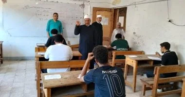 متابعة امتحانات الثانوية الأزهرية بالإسماعيلية