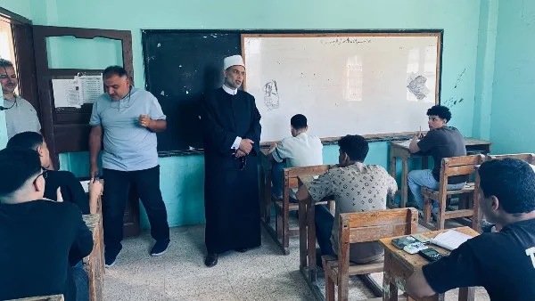 متابعة امتحانات الثانوية الأزهرية في الدقهلية