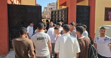 استمرار تصحيح مواد الشهادة الإعدادية في المنوفية