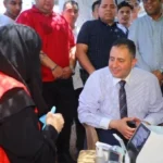 قافلة طبية لليوم العالمي للتبرع بالدم في دمياط