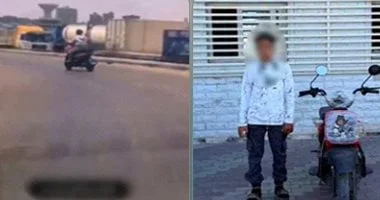 الداخلية تضبط متهمًا بالاستعراض بالإسكوتر في الإسكندرية