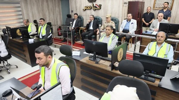 محافظ المنوفية يشهد استعدادات لمواجهة الأزمات