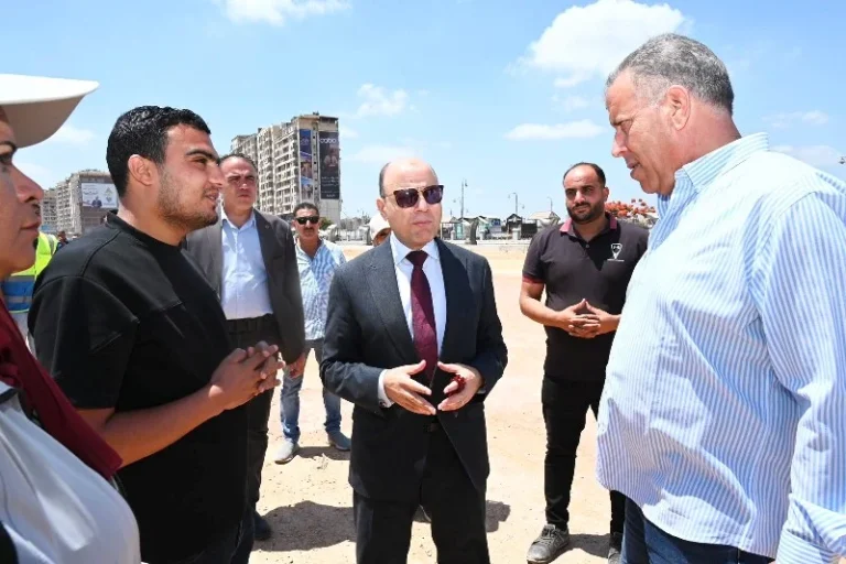 تطوير محور محلة منوف في محافظة الغربية
