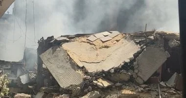 تحقيقات النيابة في حريق بمنشأة ناصر
