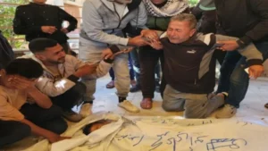 استشهاد 4 فلسطينيين في قصف مخيم جباليا