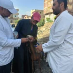قافلة بيطرية مجانية تخدم 3169 طائراً وماشية بالغربية