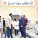 زيارة محافظ مطروح لمستشفى مارينا بالعلمين