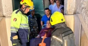 الحماية المدنية تنقذ مريضًا بوزن 150 كيلو من عقار