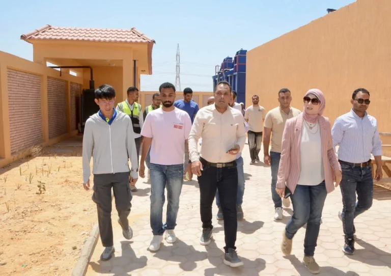 جولة تفقدية لرئيس مدينة السويس الجديدة لدعم البنية التحتية