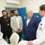 زيارة محافظ مطروح لمستشفى العلمين النموذجي