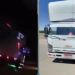 ضبط قائد سيارة نقل بالسير عكس الاتجاه في المنيا