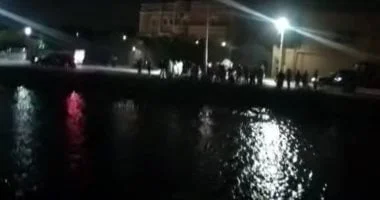 تفاصيل حادث سقوط سيارة في ترعة المريوطية