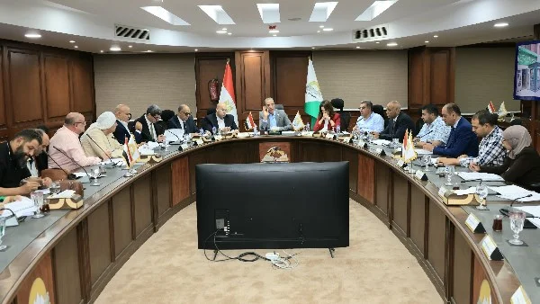اجتماع مجلس أمناء سوق الجملة في الجيزة