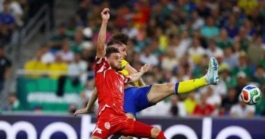 السويد تتفوق على تونس 2-1 في الشوط الأول من المونديال