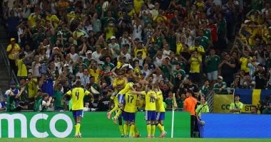 السويد تضيف هدفًا ثالثًا في مرمى تونس بكأس العالم 2026