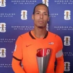 فان دايك أفضل لاعب في لقاء هولندا واليابان