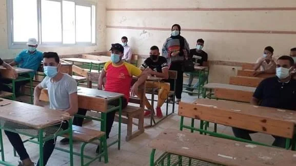 انتظام امتحانات الدبلومات الفنية في الغربية