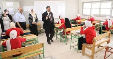 تفقد امتحانات الجبر في الوادي الجديد