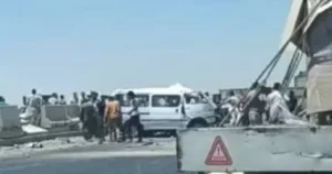 انقلاب سيارة يسفر عن إصابة 16 عاملاً في كفر الشيخ