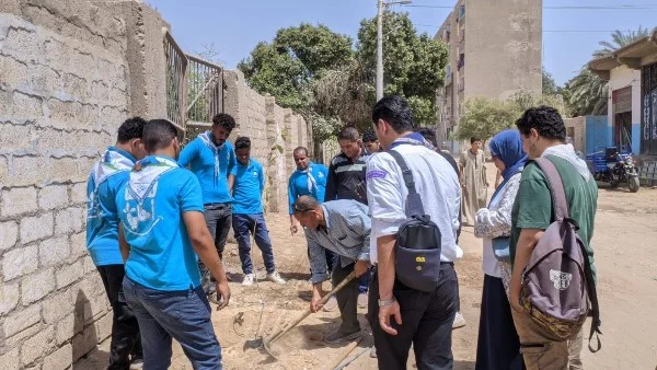 مبادرة "بأيدينا نجملها" في دير الجنادلة