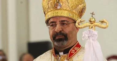 نعي من البطريرك الأنبا إبراهيم إسحق للقمص برنابا منسى