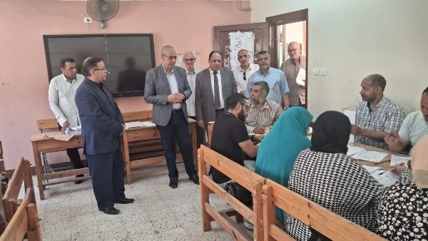 متابعة شاملة لعمل لجان تصحيح الشهادة الإعدادية بالقليوبية