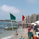 حالة البحر وألوان الرايات في شواطئ الإسكندرية