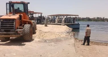تطوير المرسى الشرقي لعبارة مجريس بصدفا