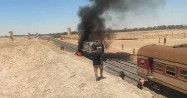 تصادم قطار السويس الإسماعيلية يسفر عن 6 وفيات