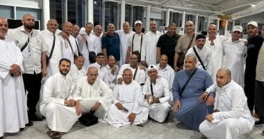 وصول 232 حاجًا إلى كفر الشيخ وسط استقبال حافل