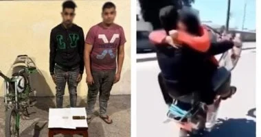 الداخلية تكشف ملابسات استعراض شخص بدراجة نارية