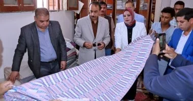 جولة تفقدية لمحافظ سوهاج بحي الكوثر