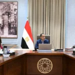 متابعة تنفيذ المشروعات التنموية في الوادي الجديد