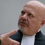 تعليق مهام المدعي العام للمحكمة الجنائية الدولية