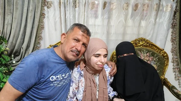 حبيبة الأولى على الإعدادية الأزهرية المكفوفين بدمياط