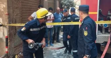 السيطرة على حريق في مخزن أجهزة كهربائية بسوهاج