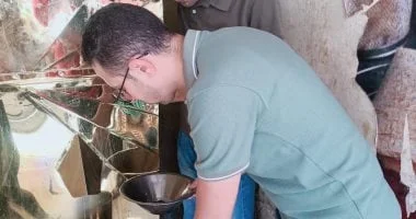 ضبط "ثاني أكسيد التيتانيوم" في محال العصائر بسوهاج